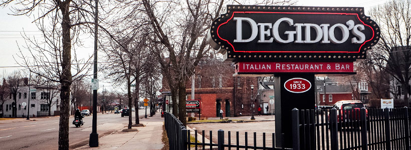 DeGidio’s Restaurant & Bar in St Paul Minnesota