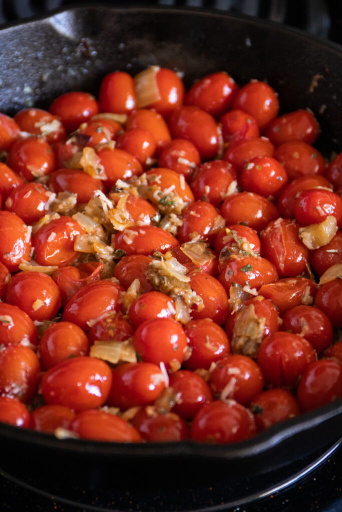 Tomato Cobbler (Vegan)